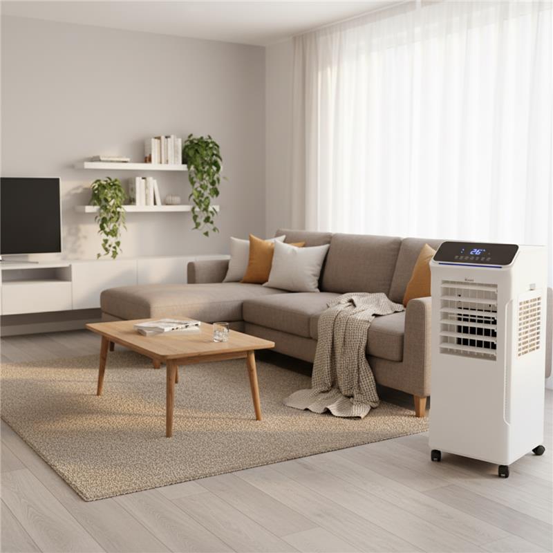 Enfriador de Aire 4 en 1 KMC-Chiller Potencia 200W| 5 litros