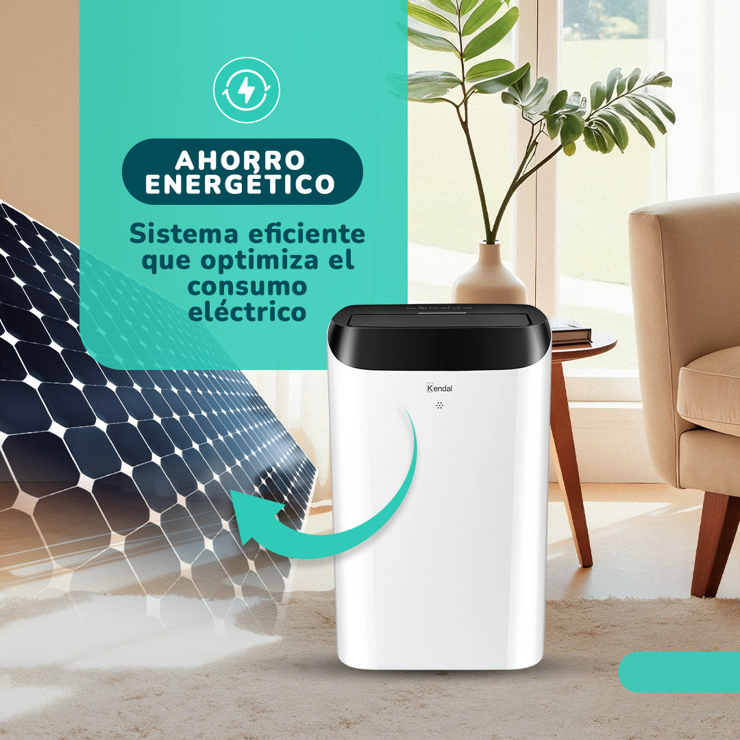 Aire Acondicionado Portátil y Deshumidificador 3 en 1,WIFI  14000 BTU