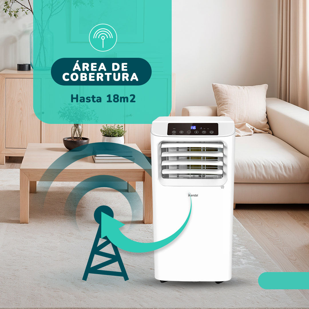 Aire Acondicionado Portátil 7000 BTU 3 en 1