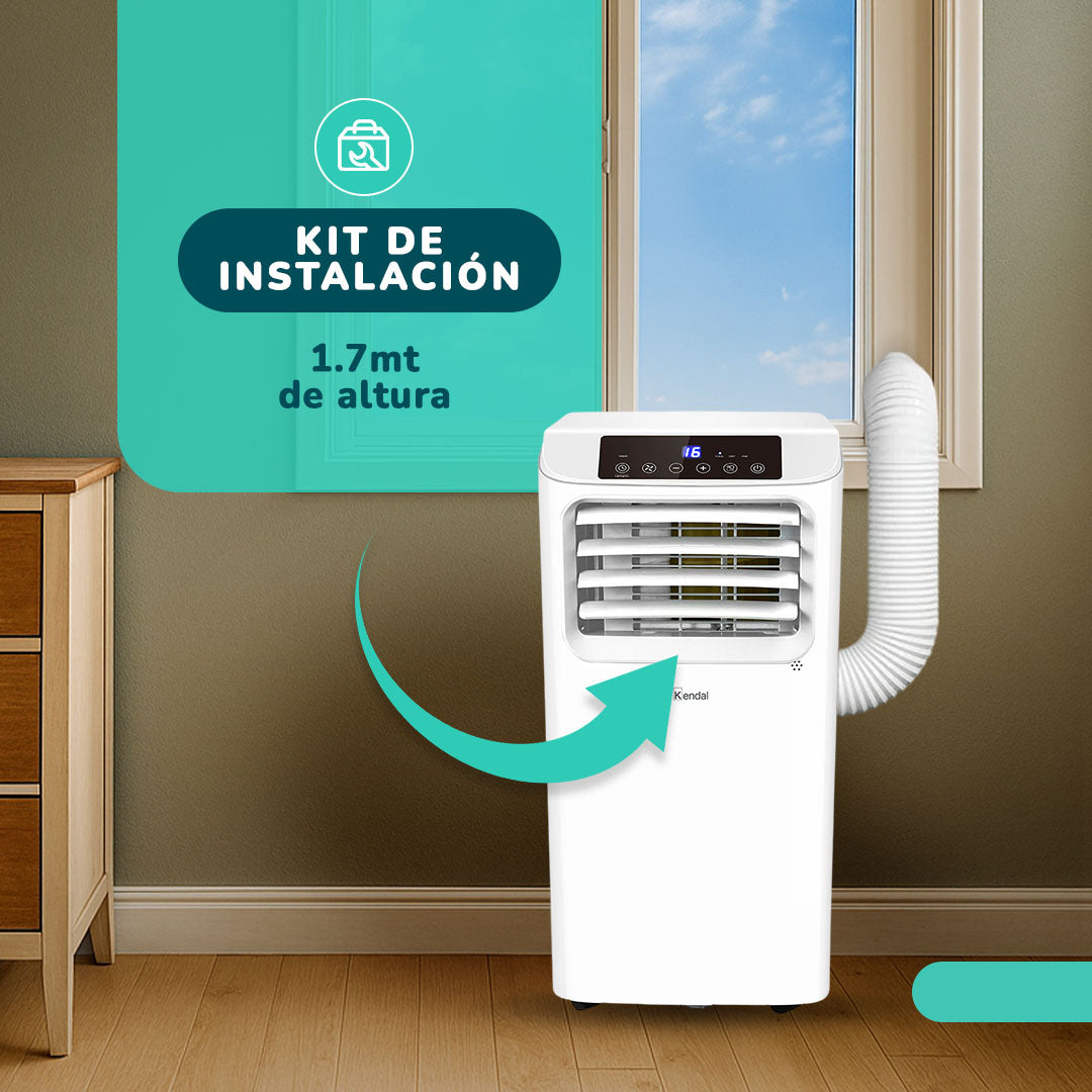 Aire Acondicionado Portátil 9000 BTU 3 en 1