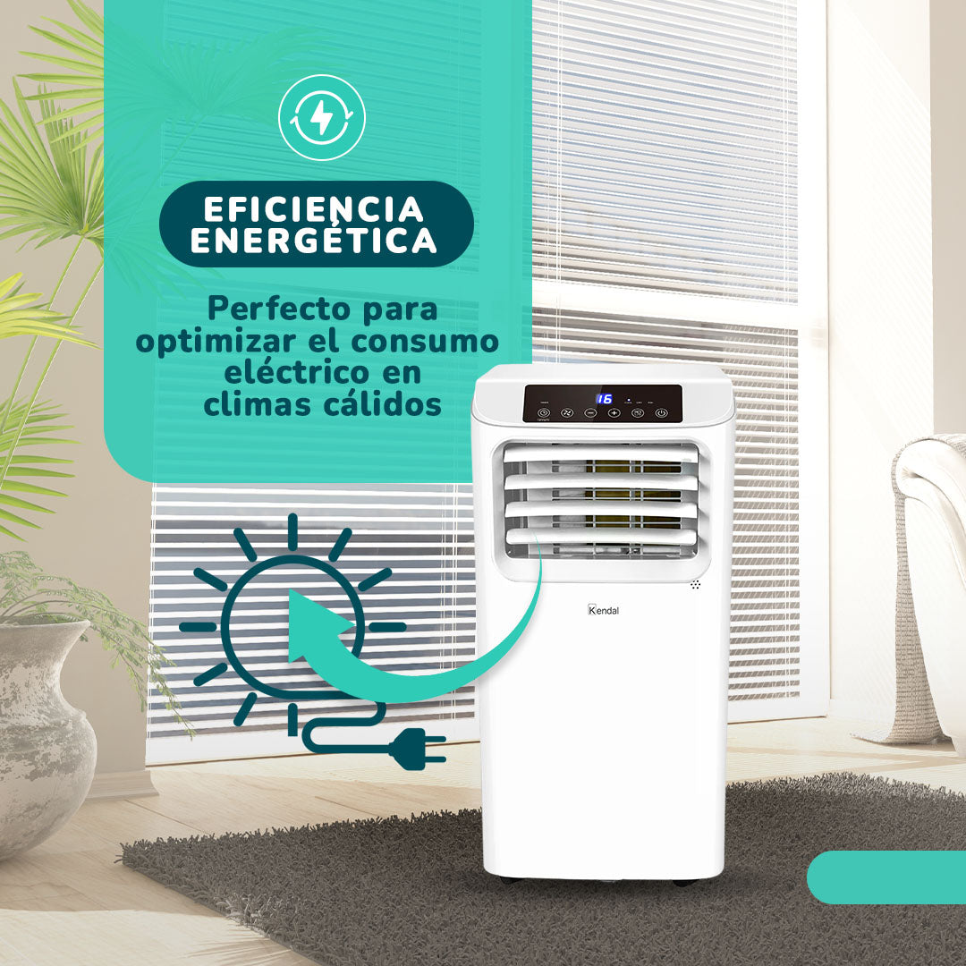 Aire Acondicionado Portátil 7000 BTU 3 en 1