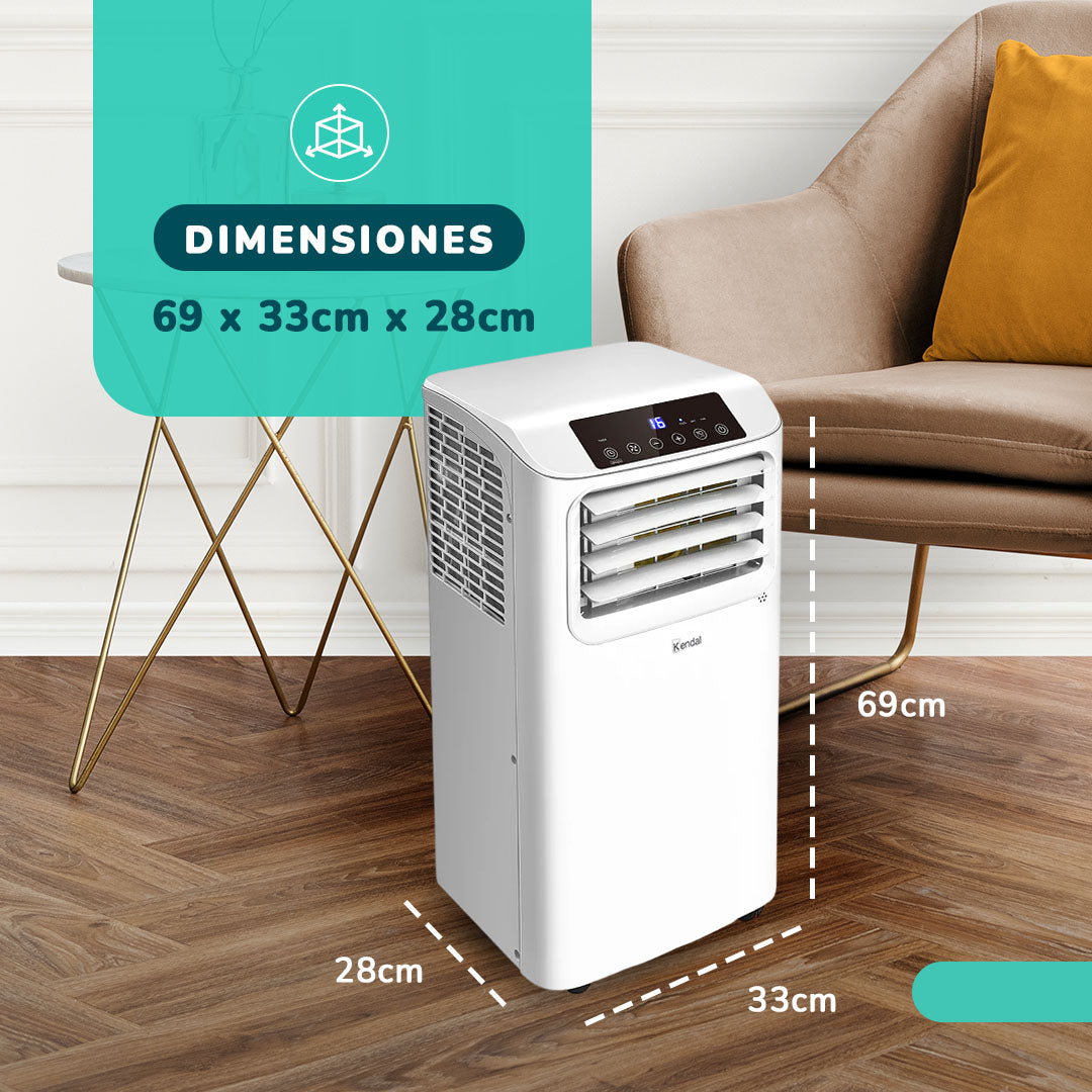 Aire Acondicionado Portátil 7000 BTU 3 en 1