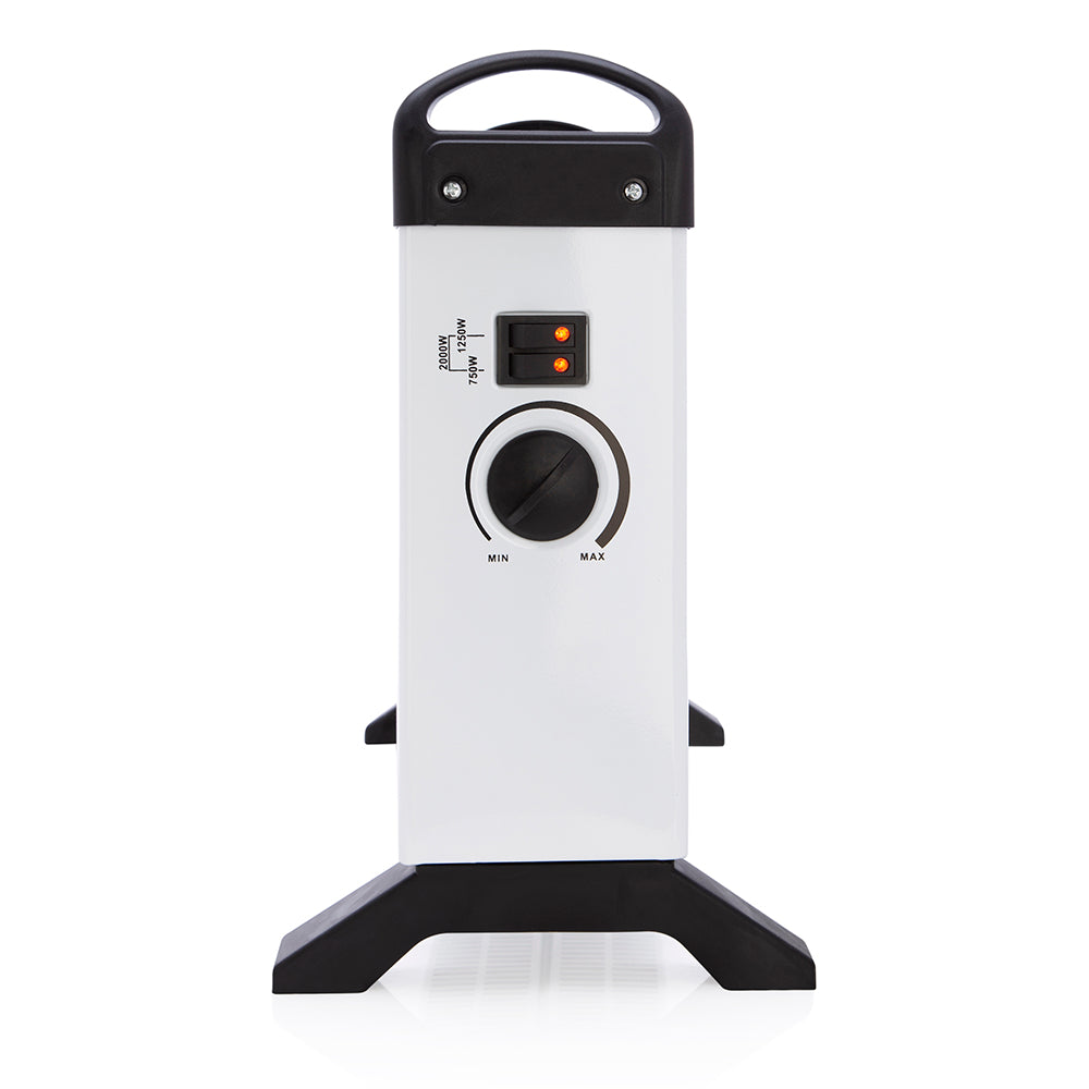 Estufa Panel Convector Potencia 2000w Cobertura 20m2 Temperatura Regulable Blanca