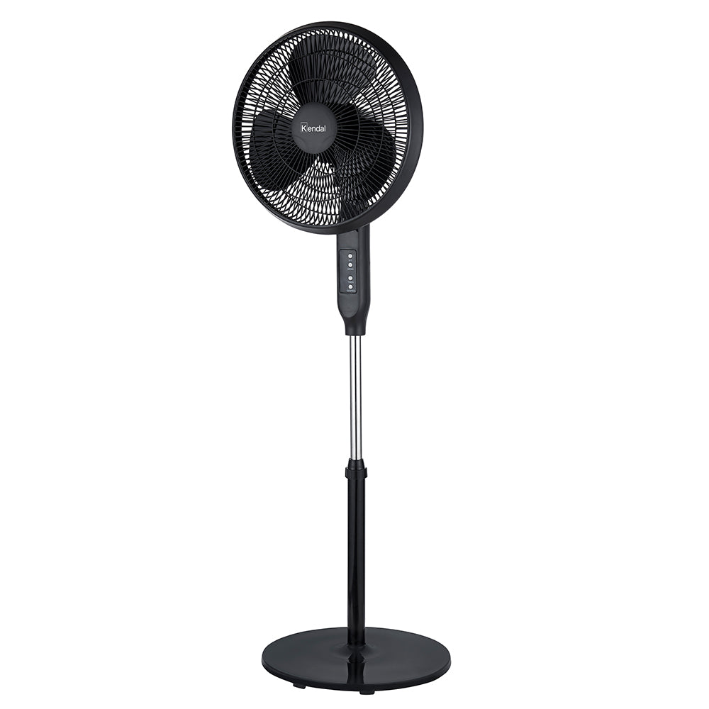 Ventilador Pedestal Kendal KVP-CONTROL16 Control Remoto, 16 Pulgadas, Temporizador y 3 Velocidades
