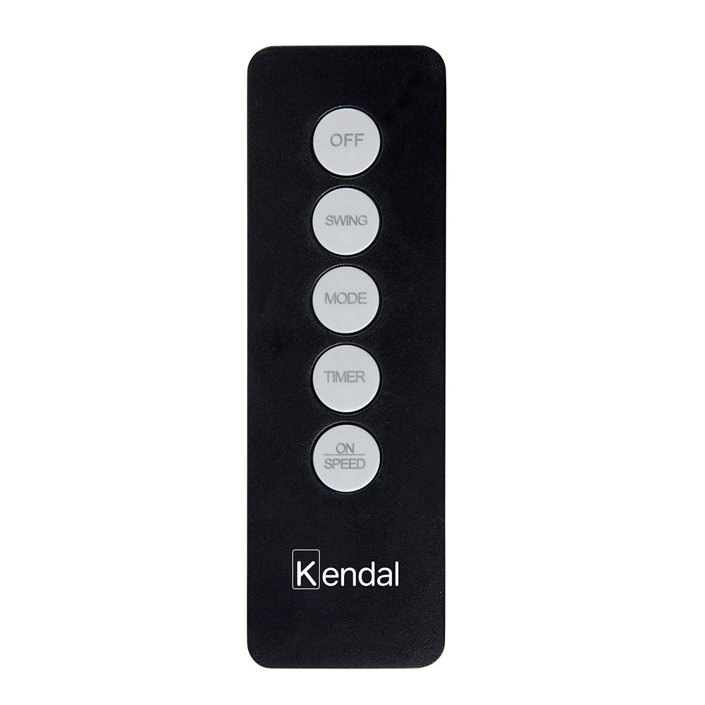 Ventilador Pedestal Kendal KVP-CONTROL16 Control Remoto, 16 Pulgadas, Temporizador y 3 Velocidades