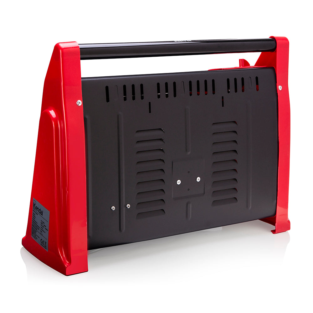 Estufa Calefactor de Cuarzo Kendal 4 tubos Potencia 1600W Cobertura 20m2