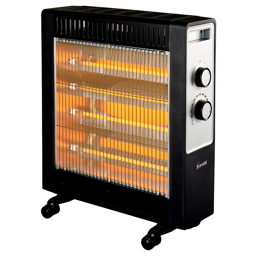 Estufa Eléctrica Fibra de Carbono KENDAL 4 tubos Potencia 2200W Cobertura 20m2