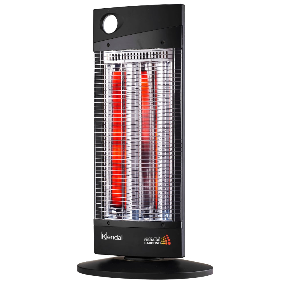 Estufa Eléctrica Fibra Carbono KENDAL Potencia 1000w Cobertura 16m2