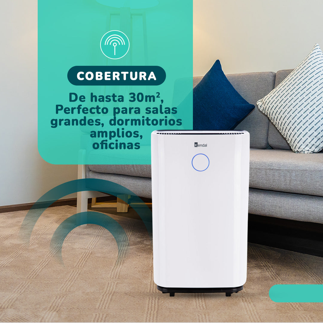 Deshumedecedor KENDAL 20 Litros Potencia 325W Cobertura 30 m2