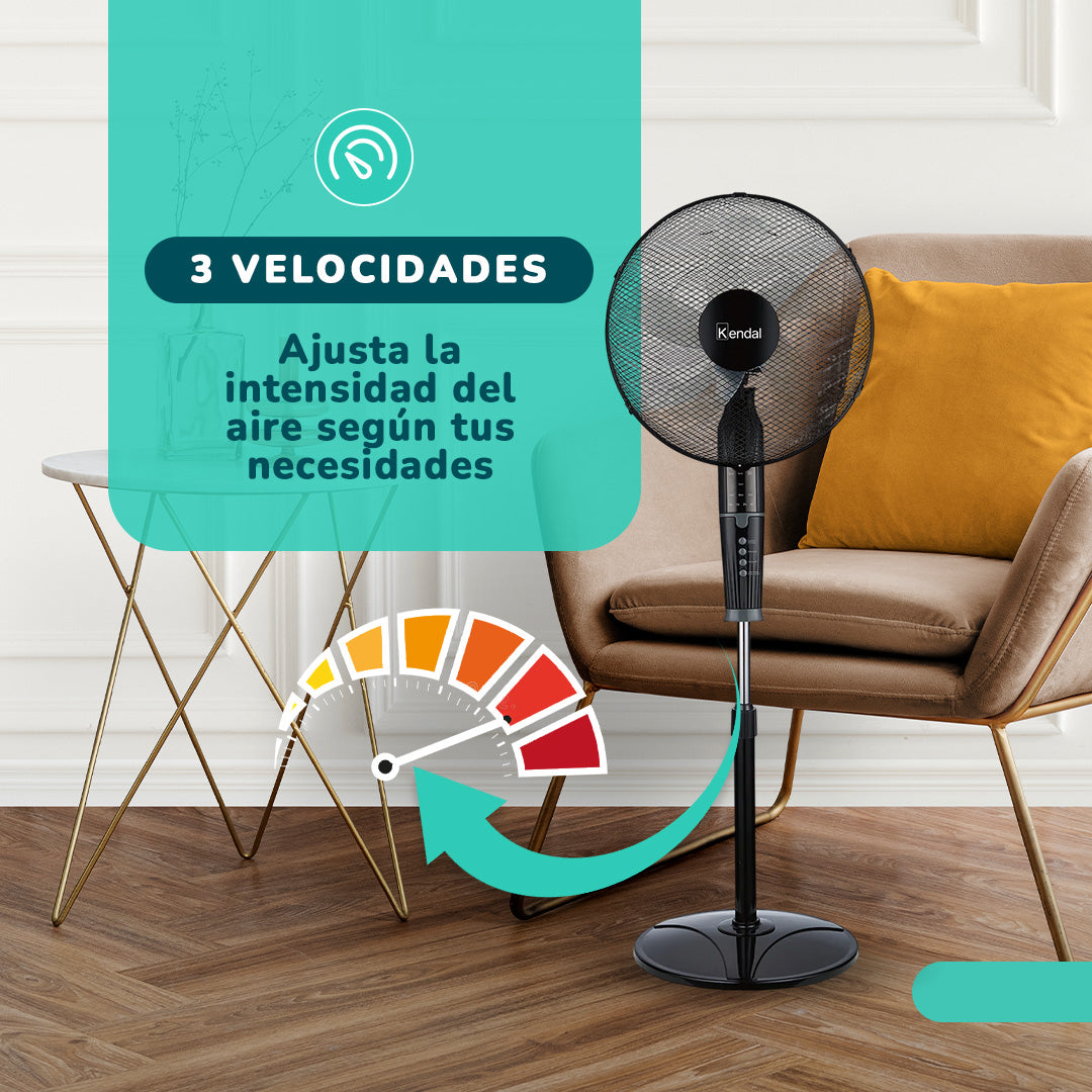 Ventilador 3 en 1 Kendal de 16 Pulgadas | Versatilidad y Eficiencia en uno Solo