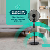 Ventilador 3 en 1 Kendal de 16 Pulgadas | Versatilidad y Eficiencia en uno Solo