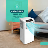 Aire Acondicionado Portátil 12000 BTU 3 en 1