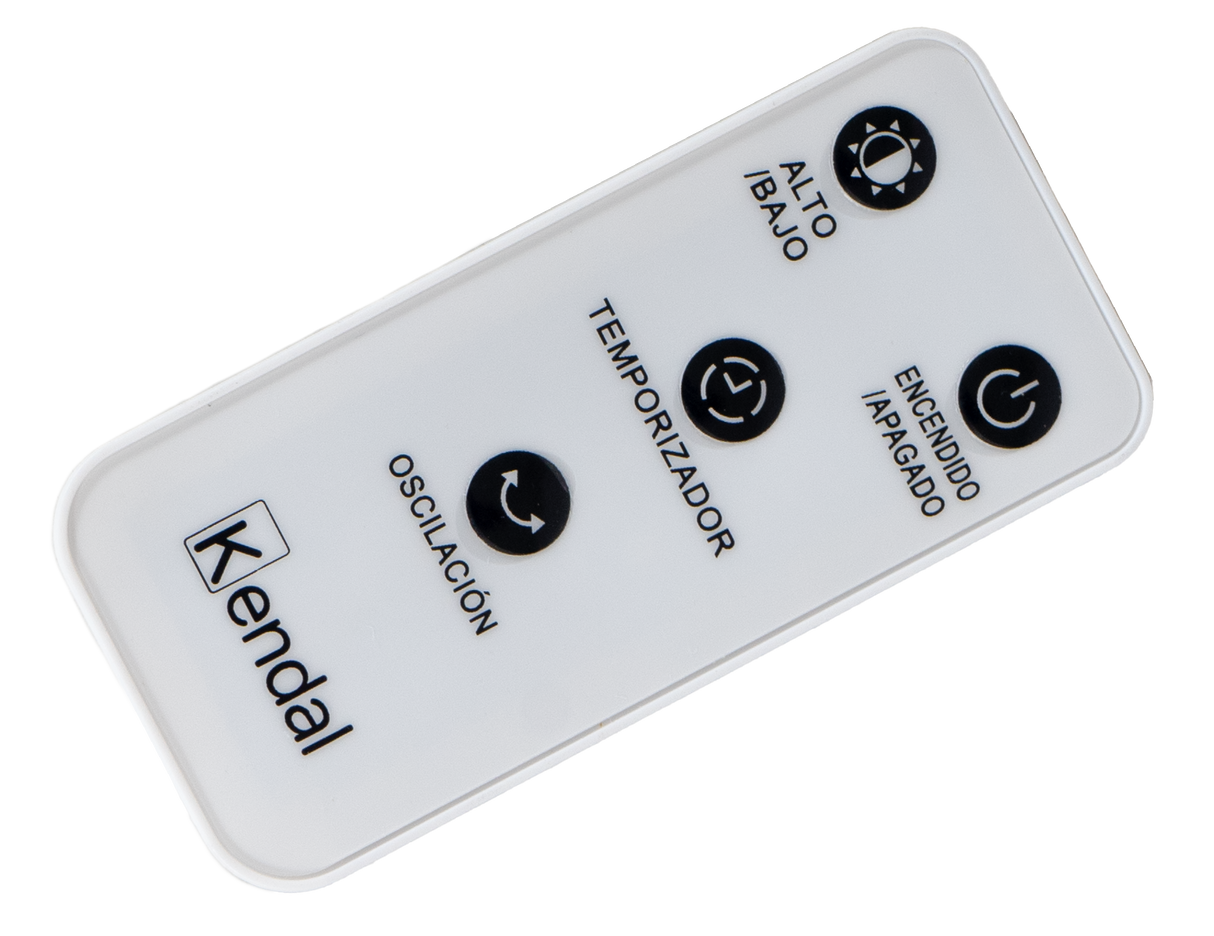 Estufa Eléctrica Fibra Carbono Kendal  WIFI Potencia 700w Cobertura 14m2