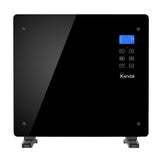 Panel Convector Eléctrico Vidrio KENDAL 1000W Control Digital Calefacción Silenciosa