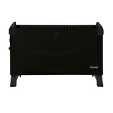 Estufa Panel convector Negra KCE-DL06