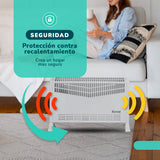 Convector Turbo KENDAL 2000W Calefactor Eléctrico Portátil