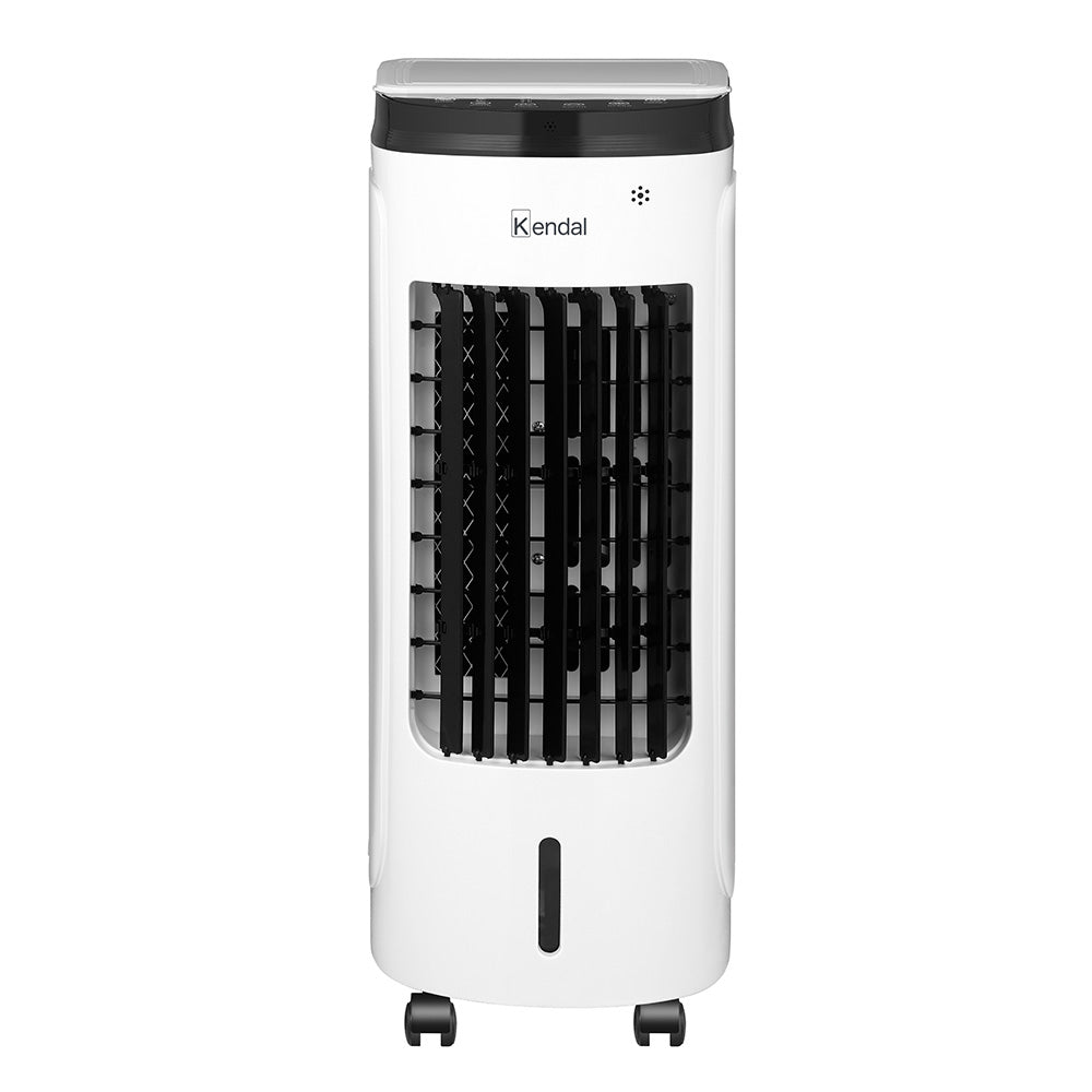 Enfriador De Aire Y Ventilador 4 En 1 | Potencia 60w Humidificador, Purificador, Control Remoto, Temporizador,3 Modos, 3.5l Tanque Con Ice Packs