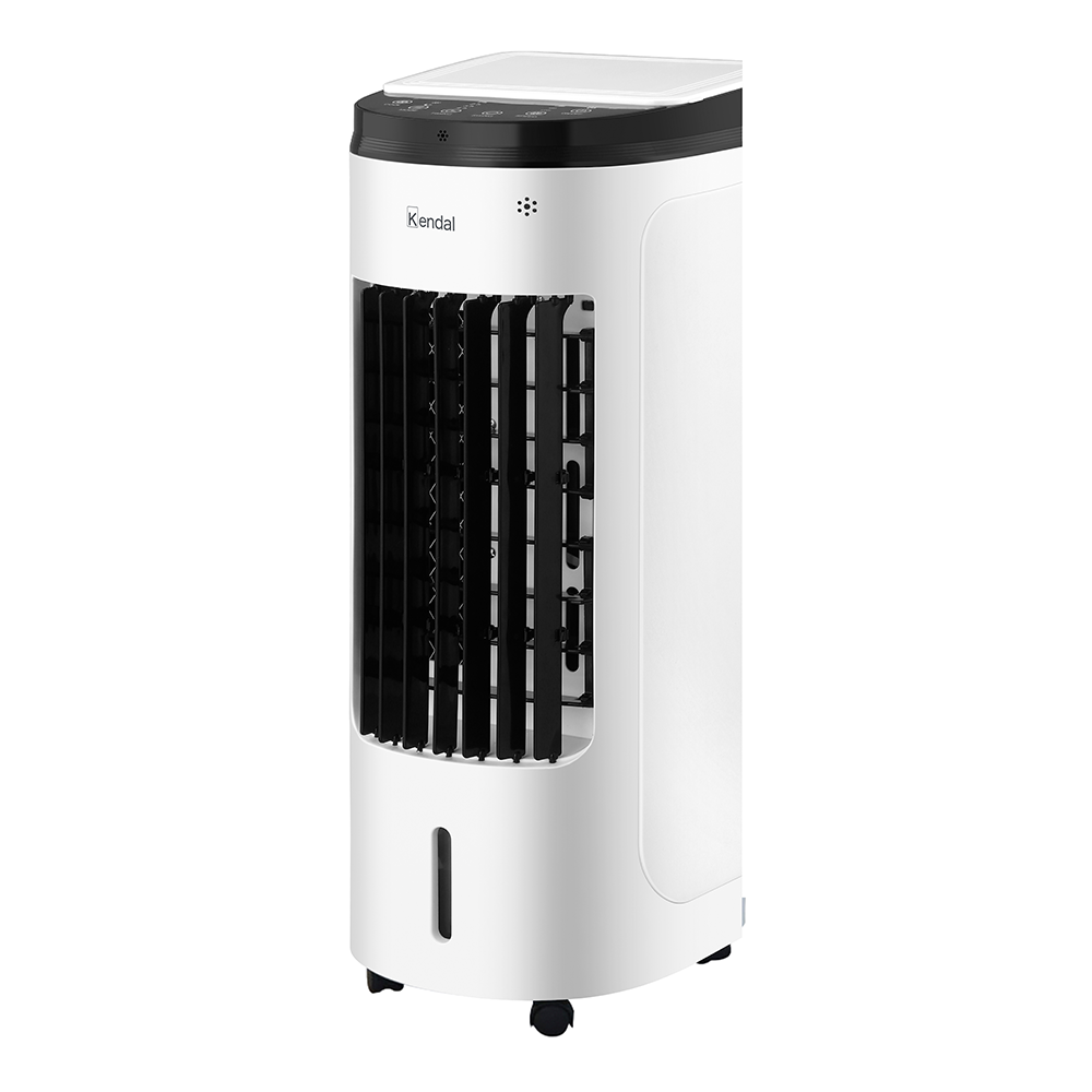 Enfriador De Aire Y Ventilador 4 En 1 | Potencia 60w Humidificador, Purificador, Control Remoto, Temporizador,3 Modos, 3.5l Tanque Con Ice Packs