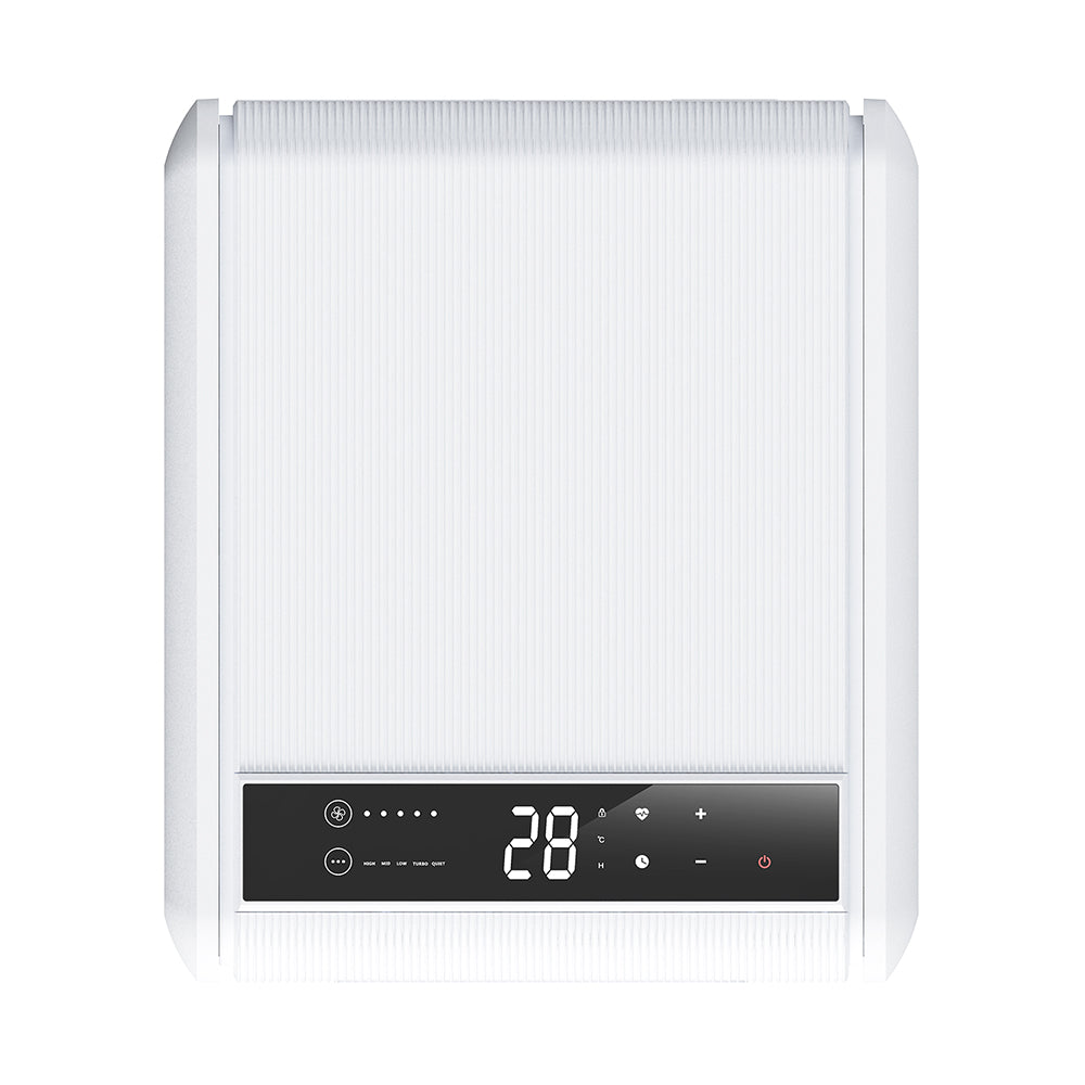Estufa Infrarroja Kendal KEI-GOLDEN, 2000W, WIFI, 5 Modos de Calor, BLANCA– Para Ambientes hasta 65 m²