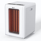 Estufa Infrarroja Kendal KEI-GOLDEN, 2000W, WIFI, 5 Modos de Calor, BLANCA– Para Ambientes hasta 65 m²