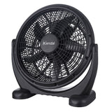 Ventilador de Piso Box 16 Pulgadas Negro Potencia 45W 3 Velocidades