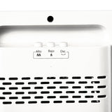 Estufa Eléctrica Fibra de Carbono Blanca KENDAL Potencia 900W Calefacción Rápida Oscilante