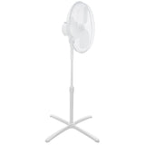 Ventilador de Pedestal 16 Pulgadas Base Cruz