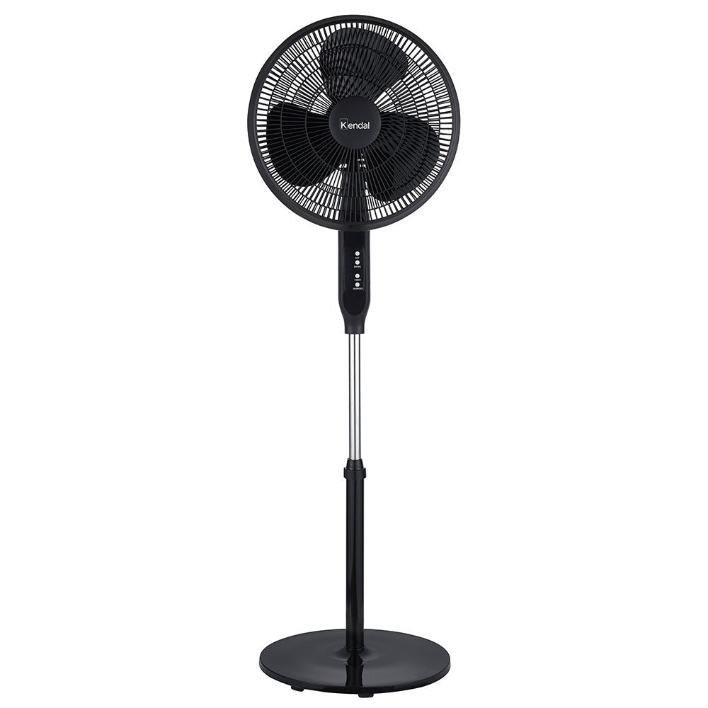Ventilador Pedestal Kendal KVP-CONTROL16 Control Remoto, 16 Pulgadas, Temporizador y 3 Velocidades