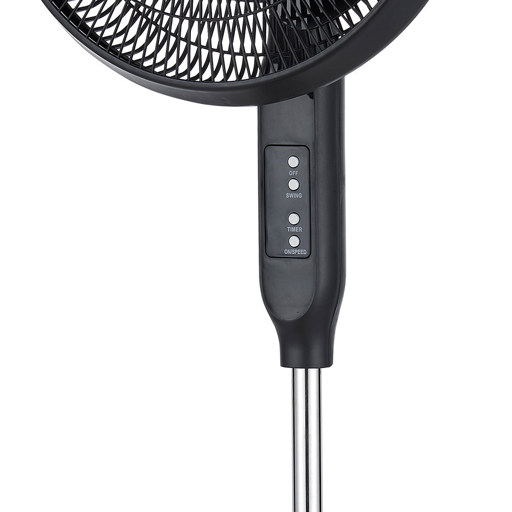 Ventilador Pedestal Kendal KVP-CONTROL16 Control Remoto, 16 Pulgadas, Temporizador y 3 Velocidades