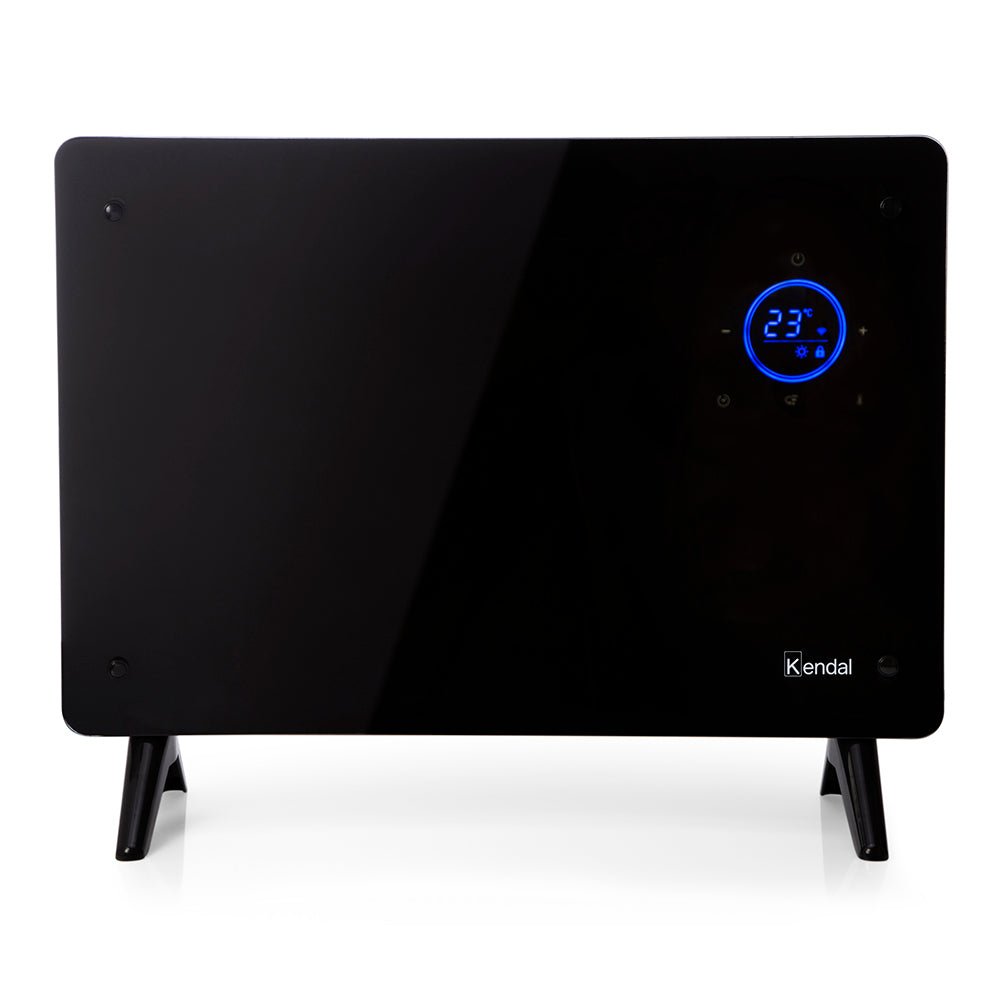 Panel Convector Vidrio KENDAL WIFI Potencia 1500w Cobertura 18m2 Instalación Piso/Muro
