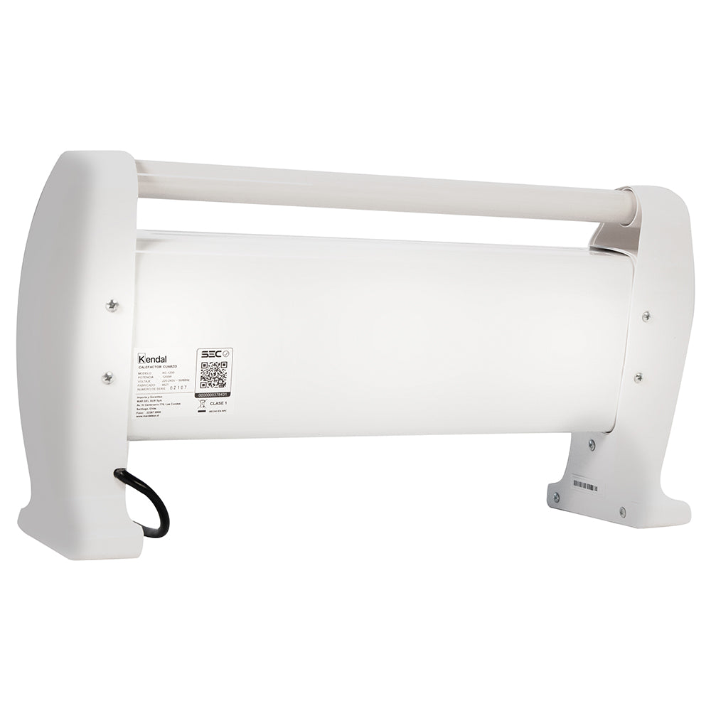 Estufa Calefactor de Cuarzo Kendal  Triple Tubo 1200W Cobertura 14m2