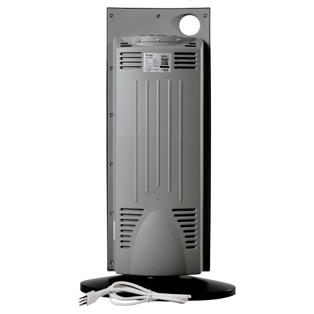 Estufa Eléctrica Fibra Carbono KENDAL Potencia 1000w Cobertura 16m2