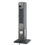 Estufa eléctrica KENDAL Panel Digital Potencia 2000w Cobertura 20m2 Efecto Flama