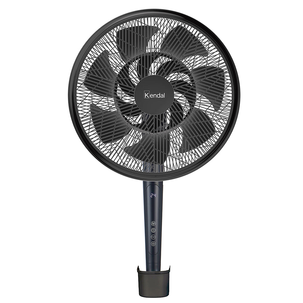 Ventilador Kendal KVP-TURBO3 3x1 - Aspas Dobles 14 - 55W - Control Remoto y  Pantalla LED