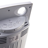 Estufa Eléctrica Fibra de Carbono KENDAL 1000W Oscilante Calefactor Silver
