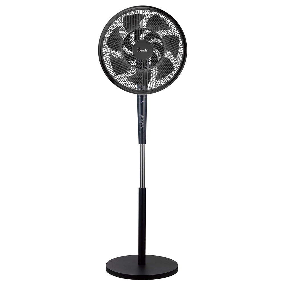 Ventilador Kendal KVP-TURBO3 3x1 - Aspas Dobles 14 - 55W - Control Remoto y  Pantalla LED