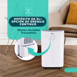 Deshumedecedor  KENDAL 20 Litros Potencia 325W Cobertura 30 m2