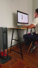 Estufa eléctrica KENDAL Panel Digital Potencia 2000w Cobertura 20m2 Efecto Flama