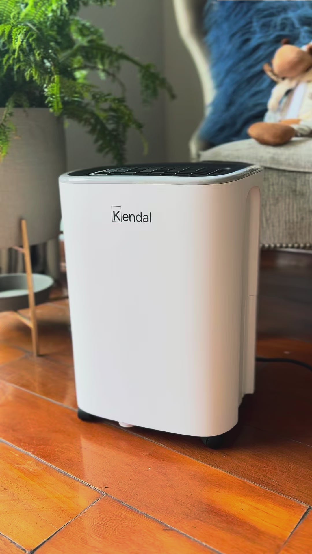 Deshumedecedor y Purificador de Aire  KENDAL 12 Litros Potencia 190W  Cobertura 30m2