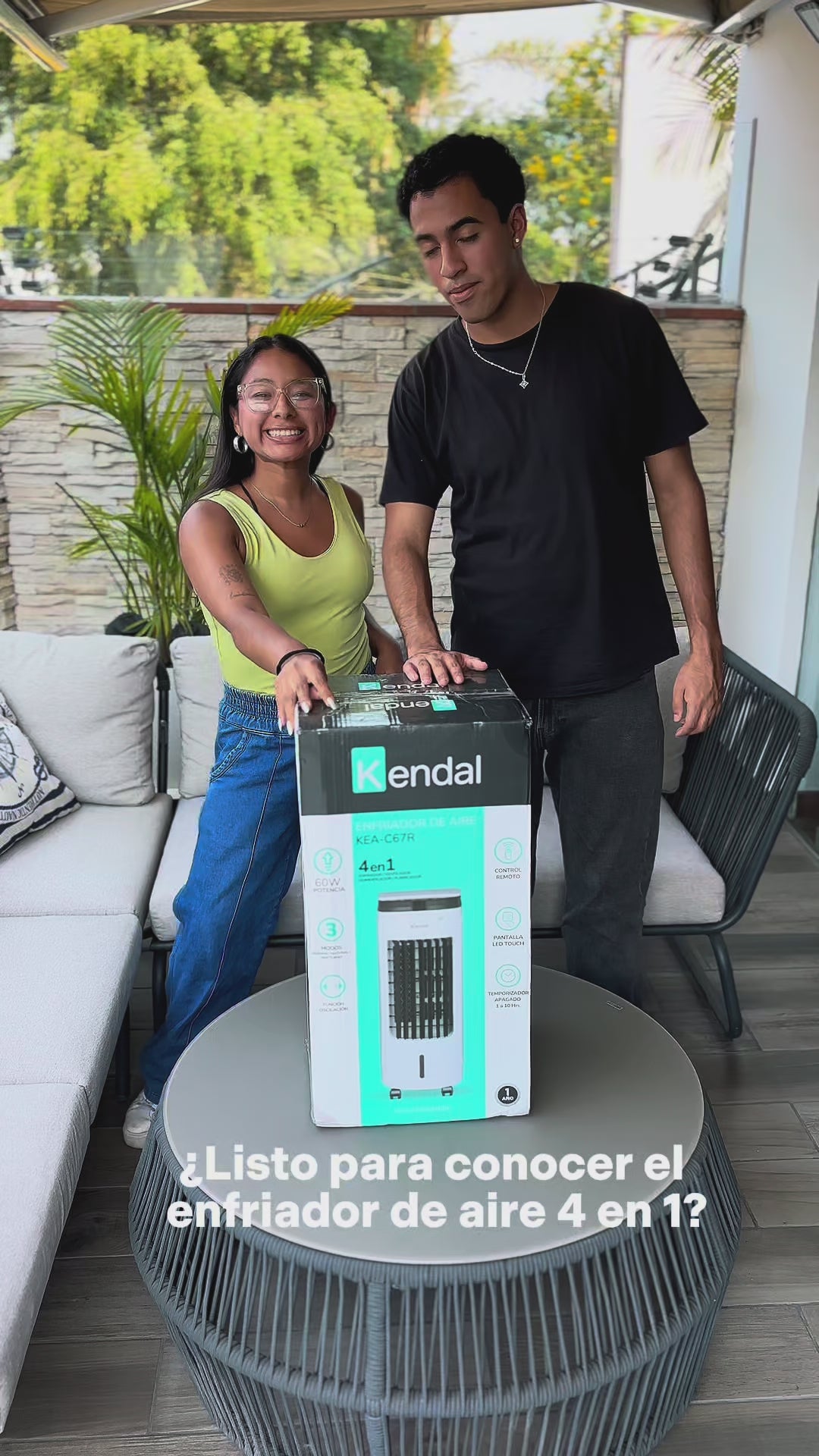 Enfriador De Aire Y Ventilador 4 En 1 | Potencia 60w Humidificador, Purificador, Control Remoto, Temporizador,3 Modos, 3.5l Tanque Con Ice Packs